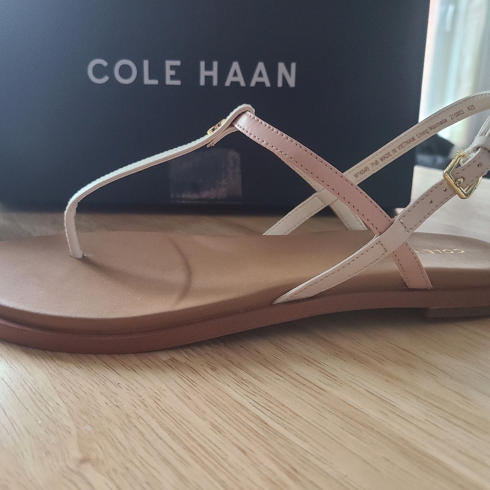 SOLD - NEW Cole Haan Flora thong sandals - Picture 1 of 5